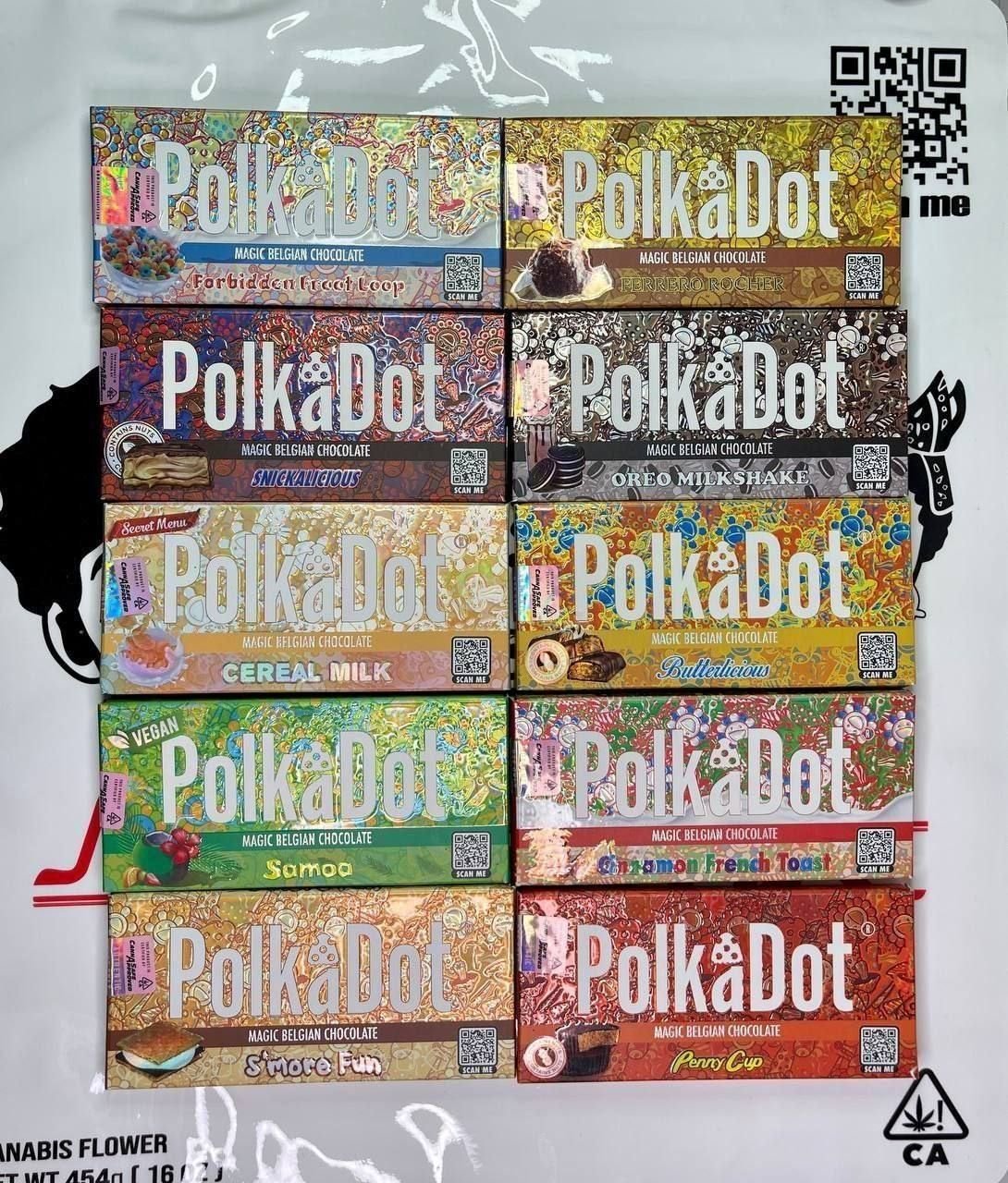 POLKADOT MUSHROOM CHOCOLATE