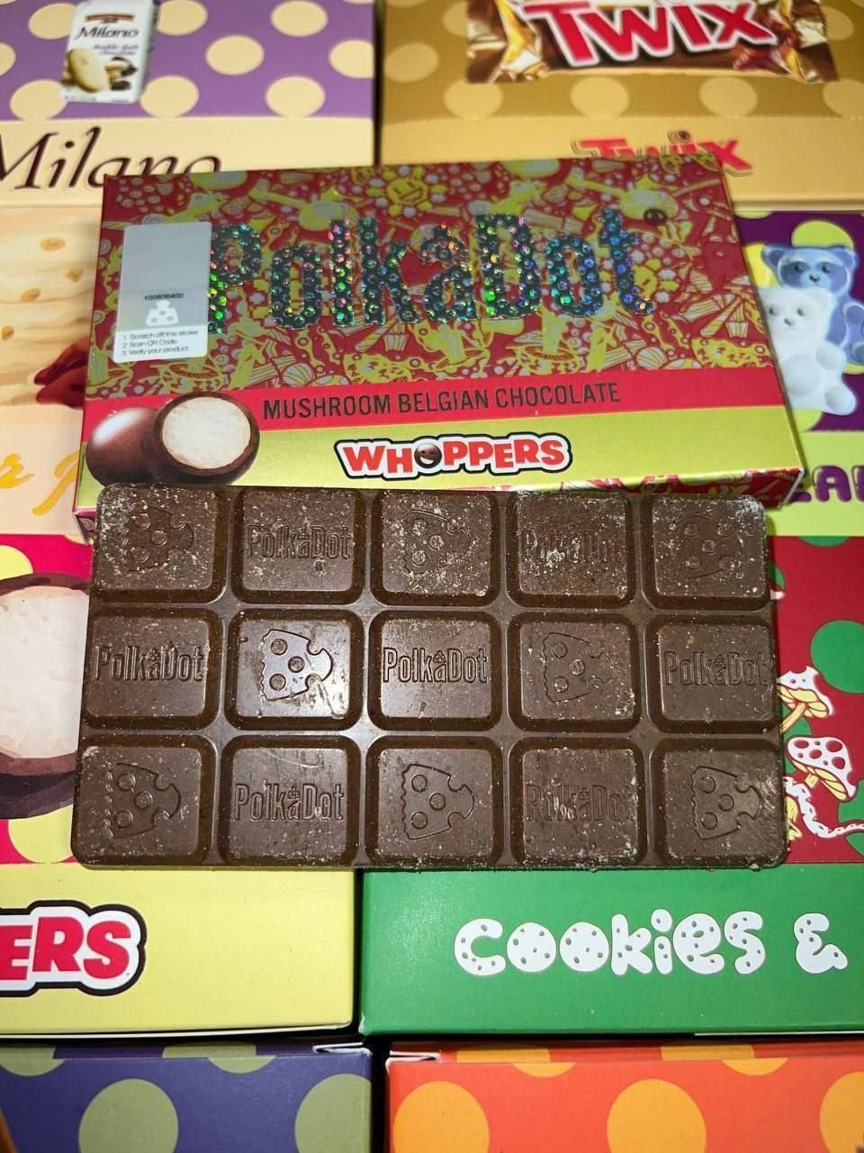 POLKADOT MUSHROOM CHOCOLATE
