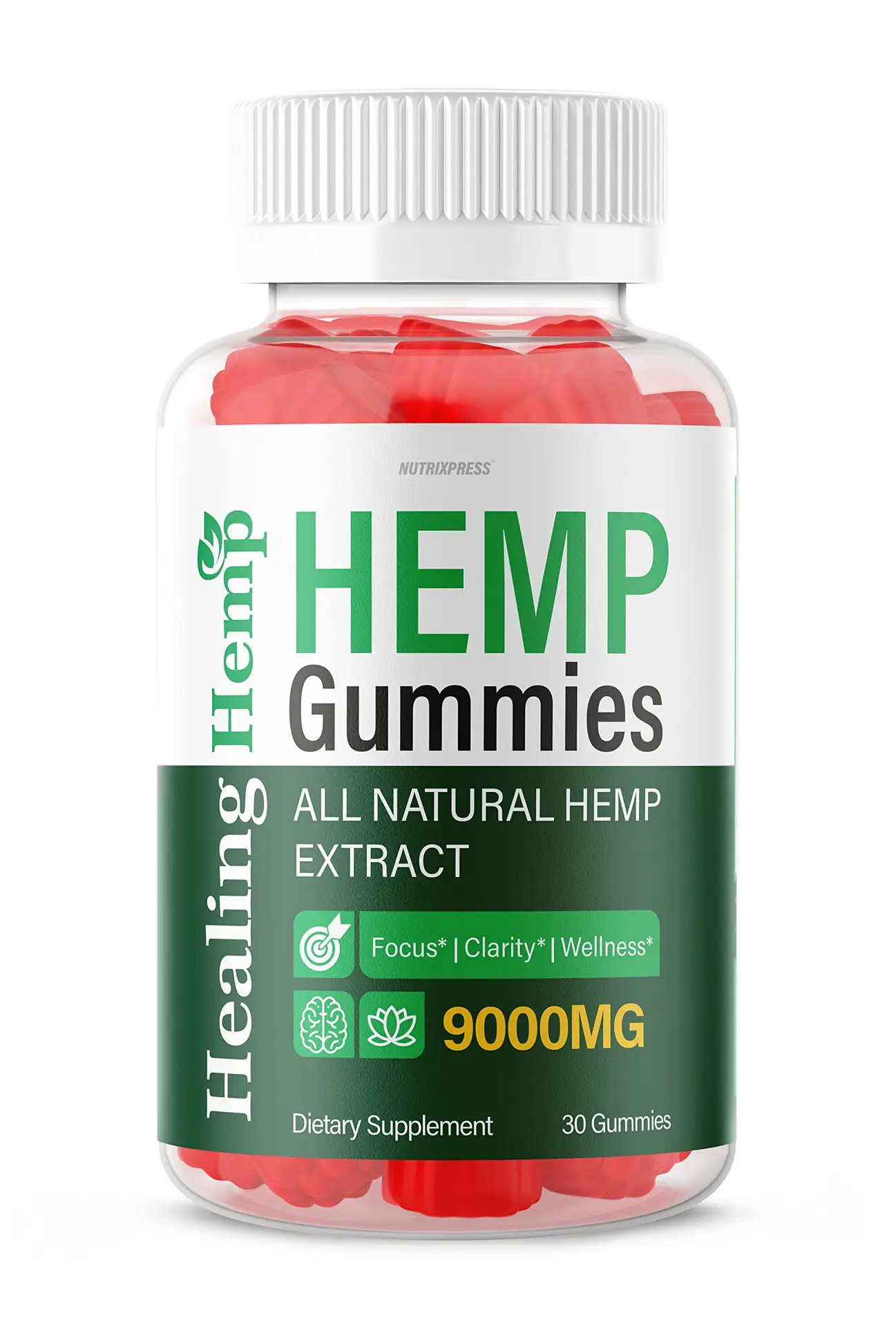 Healing Hemp Gummies USA- 9000mg