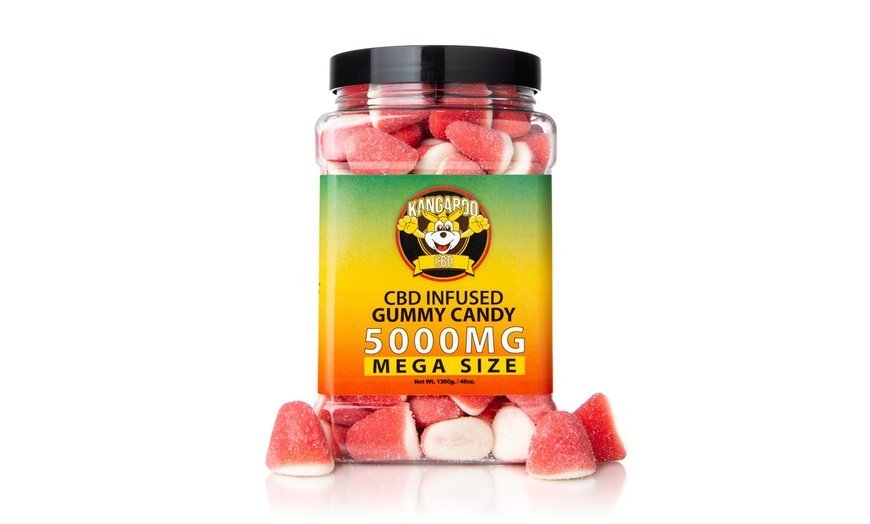KANGAROO  5000mg CBD Gummies USA- Watermelon