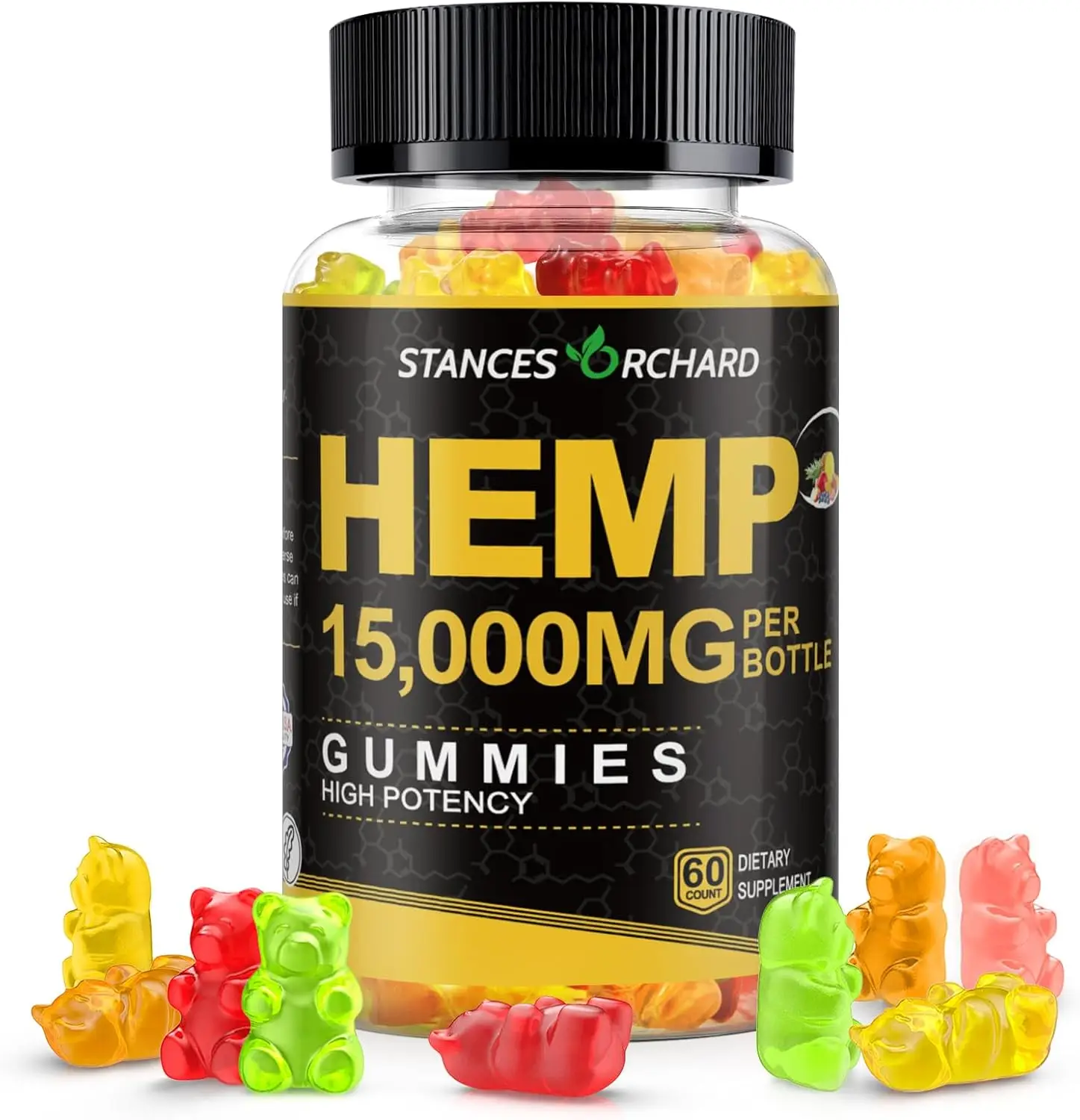 STANCES ORCHARD Hemp Gummies USA- 15000mg