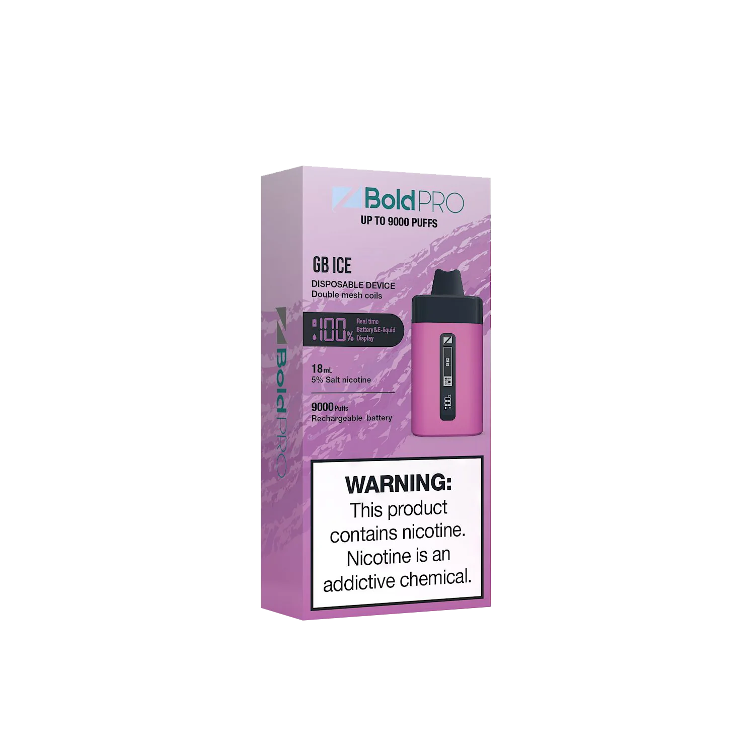 Z Bold Pro Gummy Bear Ice - 9000 Puffs
