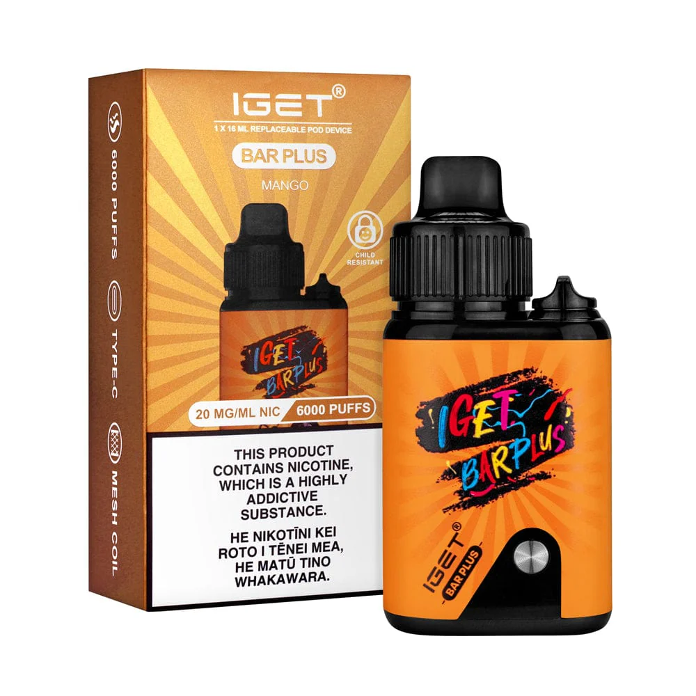 IGET Bar Plus Disposable Pod 6000 Puffs